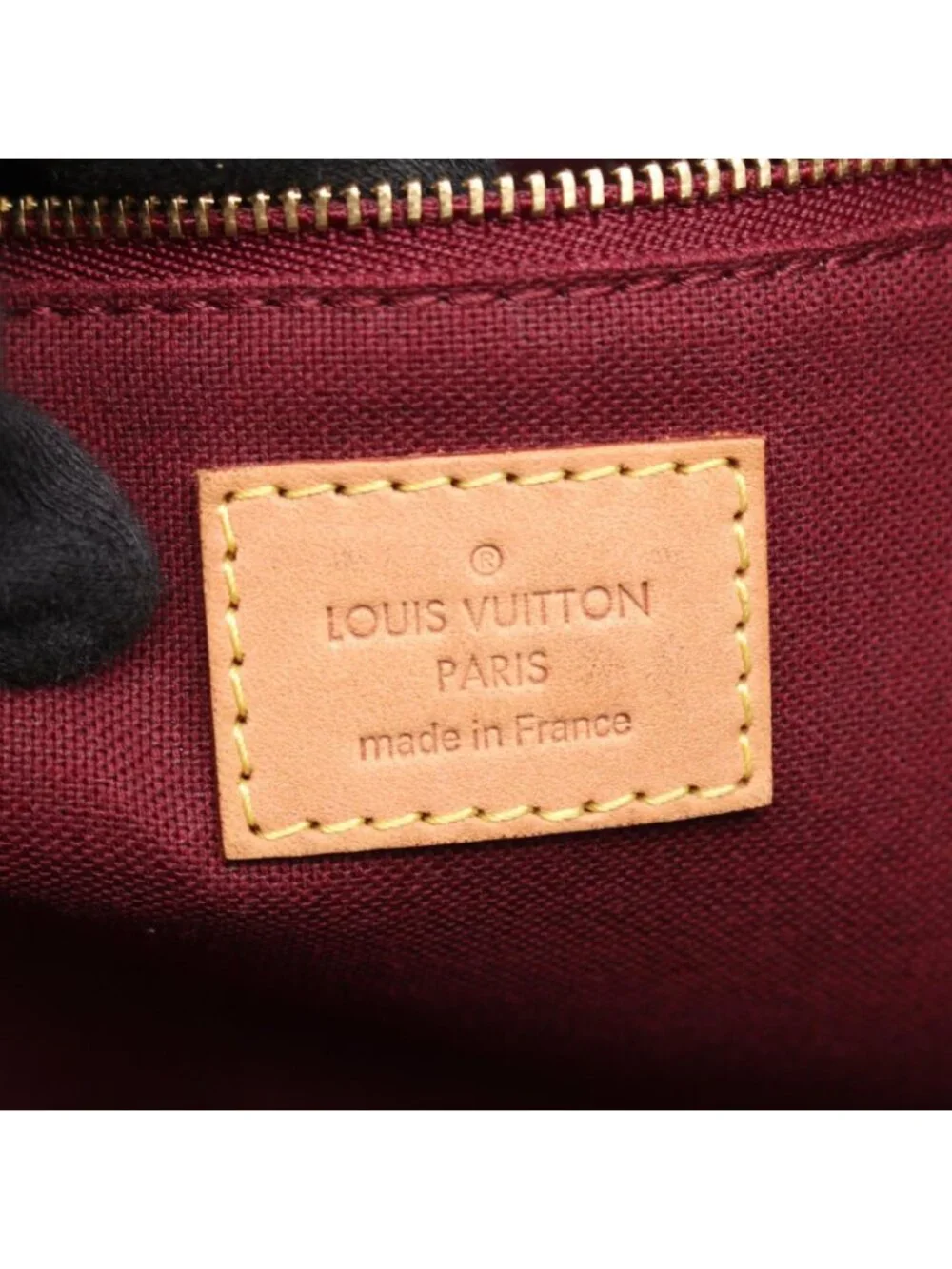 Louis Vuitton Tote Raspail PM Canvas Leather